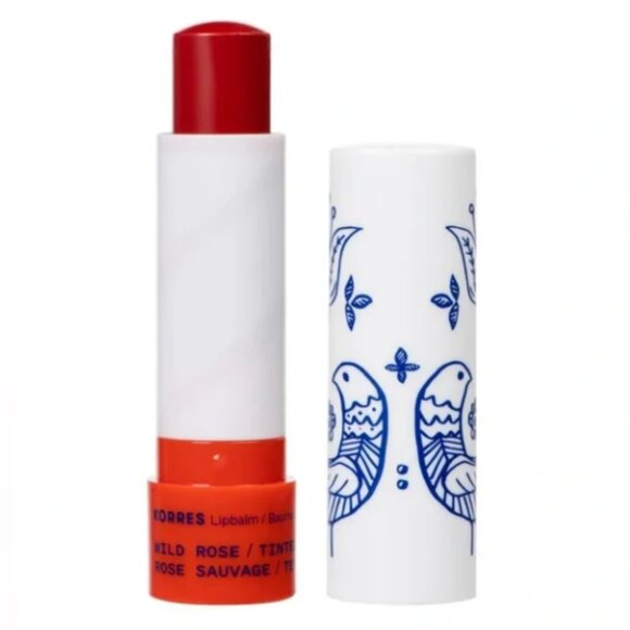 KORRES LIPBALM IN WILD ROSE 🌹 | TINTED NWT - Picture 1 of 7